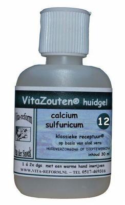Vitazouten Calcium sulfuricum huidgel nr. 12