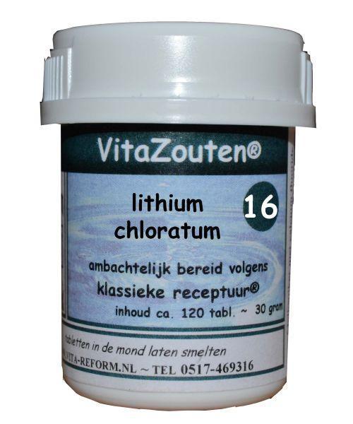 Lithium chloratum VitaZout nr. 16
