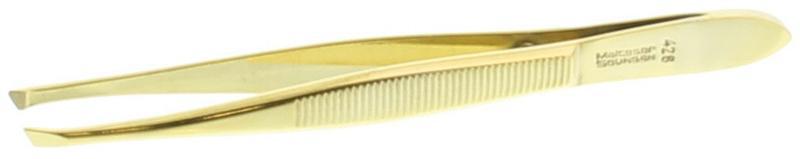 Pincet 9cm 428/35/9 verguld