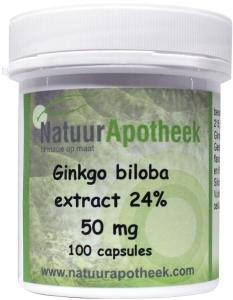 Ginkgo biloba 24% 50mg