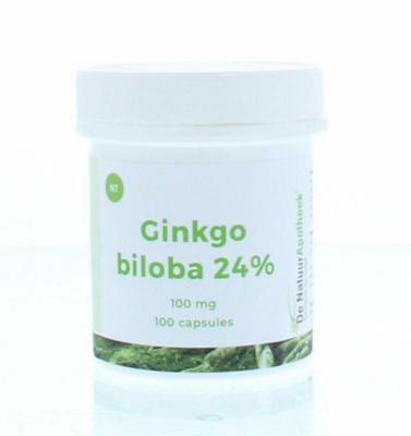 Natuurapotheek Ginkgo biloba 24% 100mg