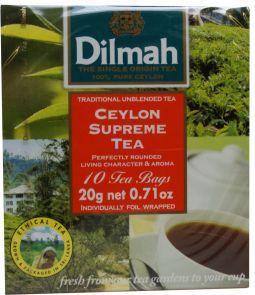 Merkloos ceylon supreme classic dilmah 10st
