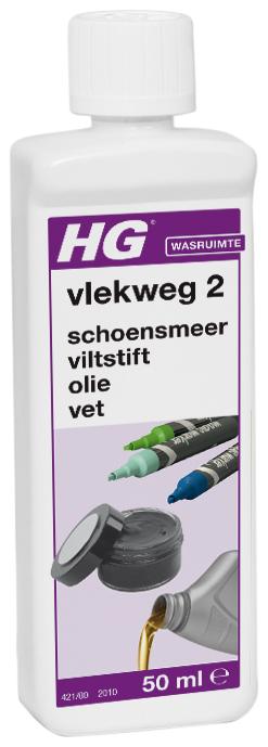 Vlekweg nr. 2 schoensmeer viltstift olie vet