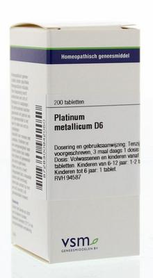 VSM platinum metallicum d6 200gn