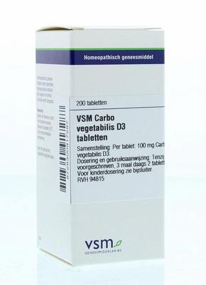 VSM Carbo vegetabilis D3