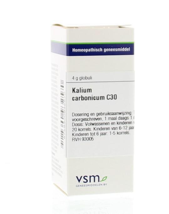 Kalium carbonicum C30