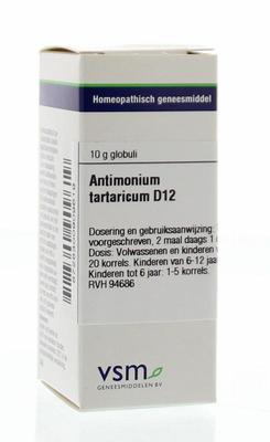 VSM Antimonium tartaricum D12