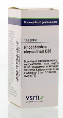 VSM Rhododendron chrysanthum D30