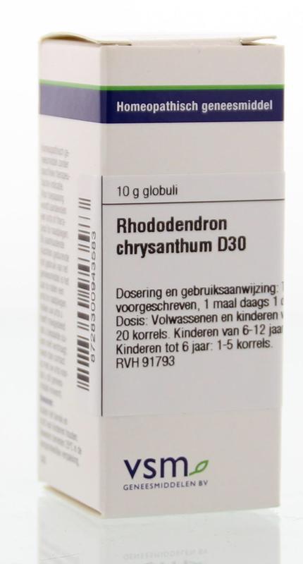 Rhododendron chrysanthum D30