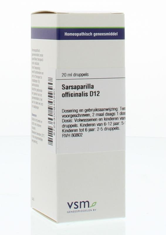 Sarsaparilla officinalis D12