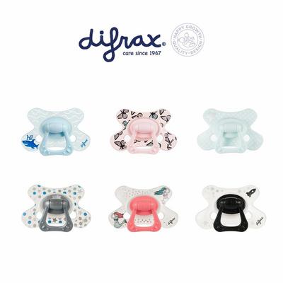 Difrax Fopspeen natural 6+ maanden met ring