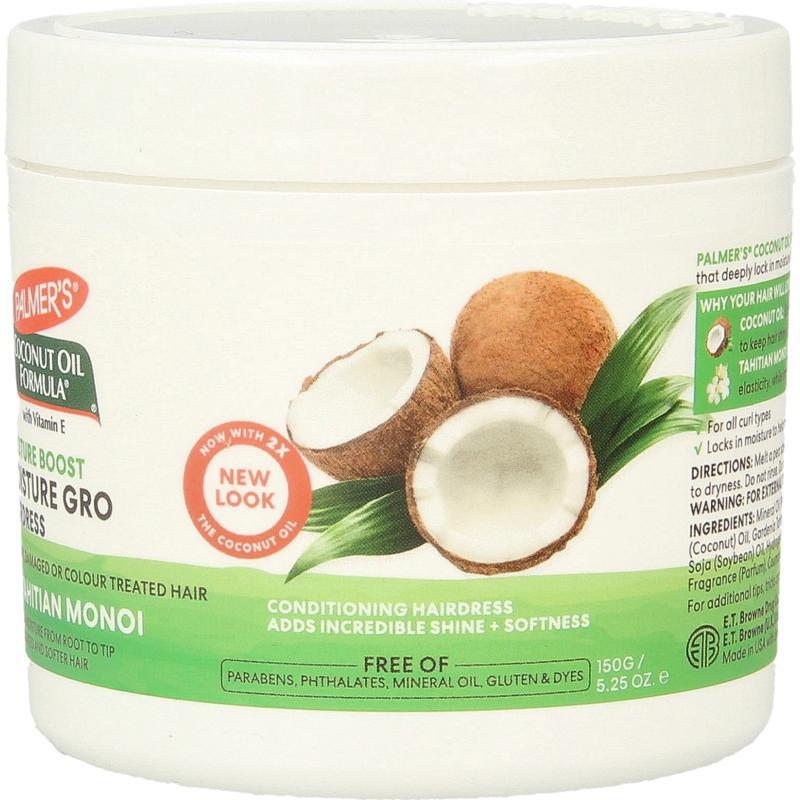 Coconut oil formula moisture boost pot