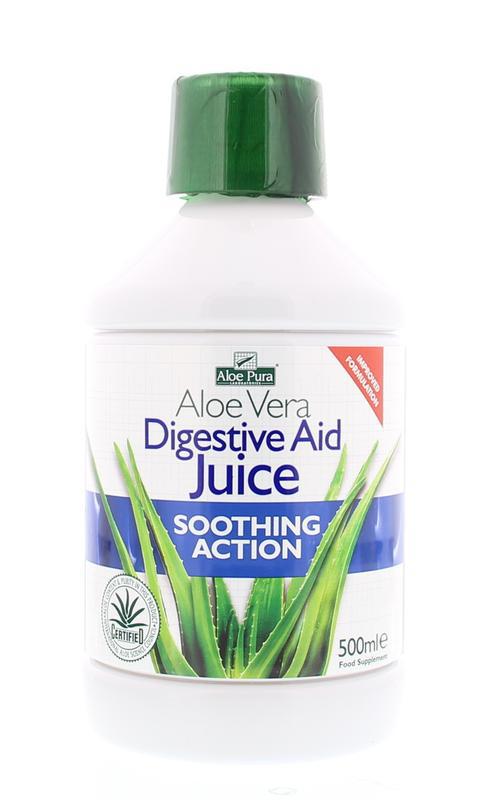 Aloe pura aloe vera plus digestive aid drank