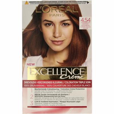 Excellence 4.54 kastanje middenbruin