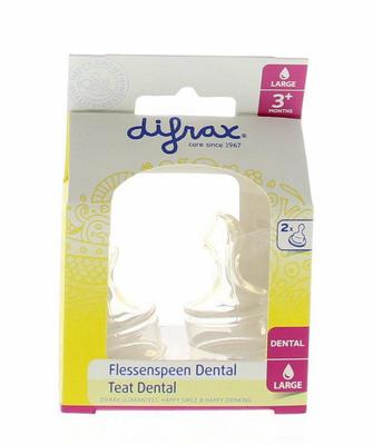 Difrax Flesspeen dental large