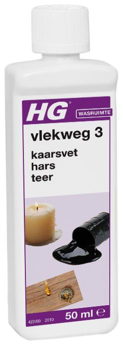 Vlekweg nr. 3 kaarsenvet hars etc