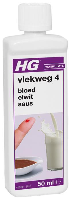 Vlekweg nr. 4 bloed eiwit saus