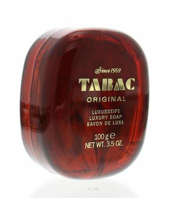 Tabac Original badzeep in plastic doosje
