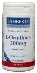 Lamberts L-Ornithine 500mg