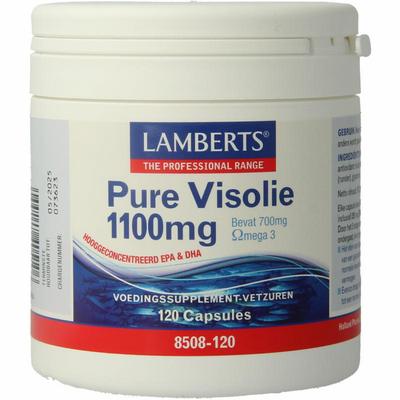 Lamberts Pure visolie 1100mg omega 3