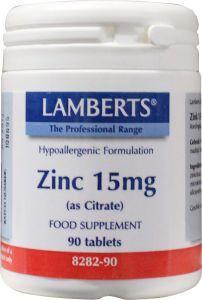 Lamberts Zink citraat 15mg