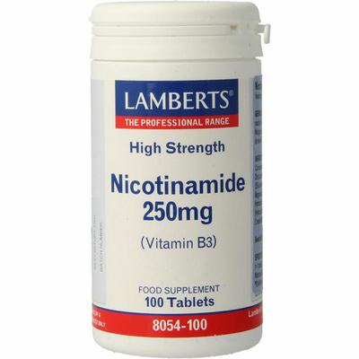 Lamberts Vitamine B3 250mg (nicotinamide) Lamberts Vitamine B3 250mg (nicotinamide)