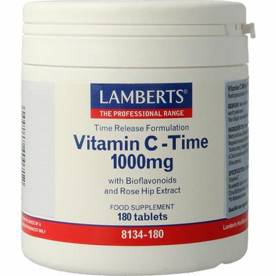 Lamberts Vitamine C 1000 Time release & bioflavonoiden Lamberts Vitamine C 1000 Time release & bioflavonoiden