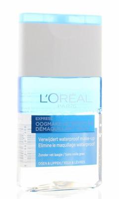 L'Oreal Paris Express oogmake-up en lipstick remover