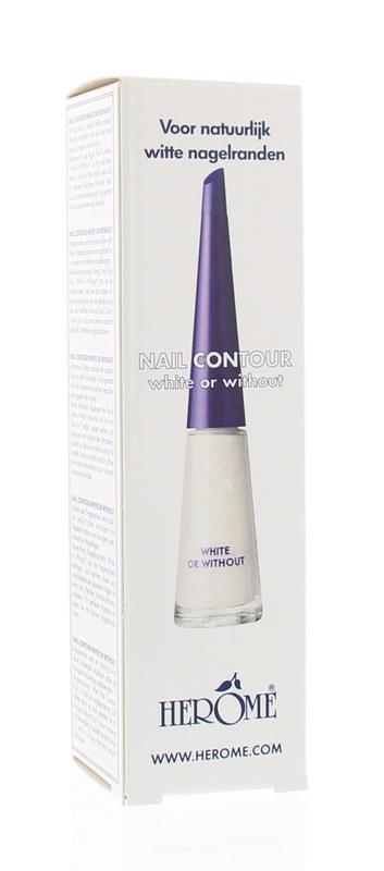 Perfect nail contour white or without