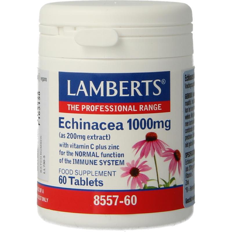 Echinacea 1000mg met zink en vitamine C