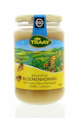 DE TRAAY Bloemenhoning creme bio