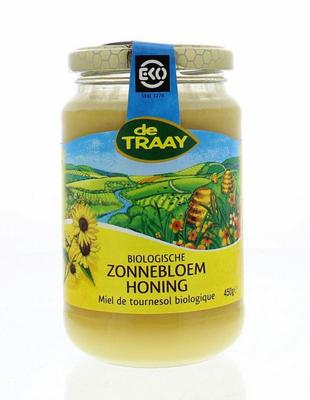 DE TRAAY Zonnebloemhoning creme eko bio