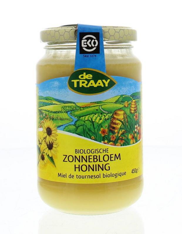 Zonnebloemhoning creme eko bio