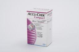Merkloos accu chek compact strips 51st