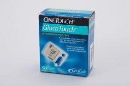 glucotouch glucose test bloed 50st