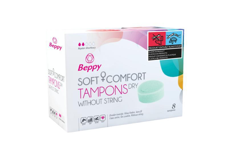 Soft+ comfort tampons dry
