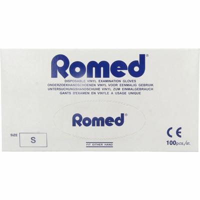Romed Vinyl handschoen niet steriel gepoederd S