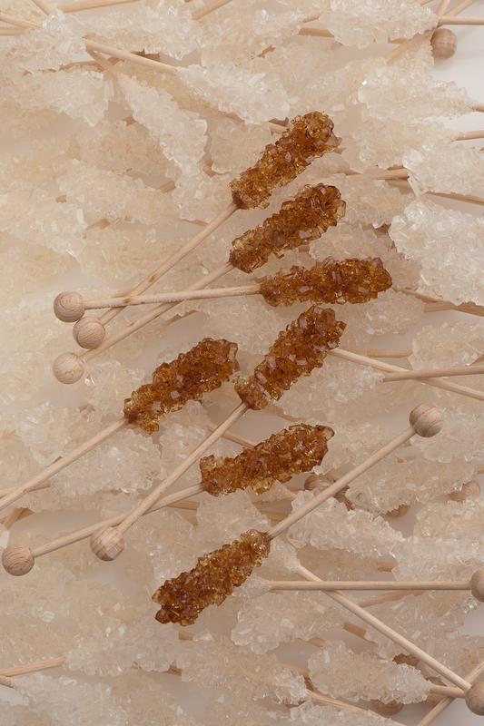 Kandijstokjes bruin doos