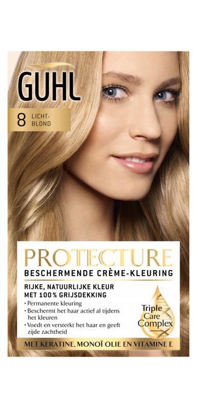 Beschermende cremekleur 8 lichtblond
