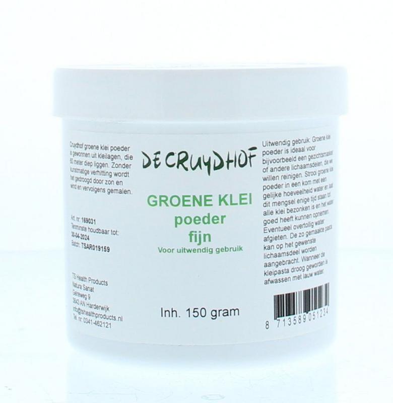 Groene klei uitwendig