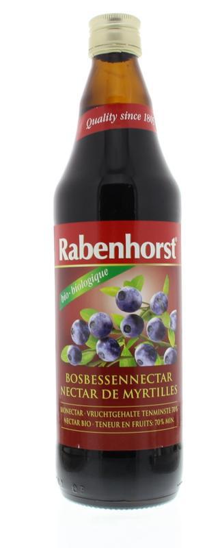 bosbessen nekt bio- 750ml