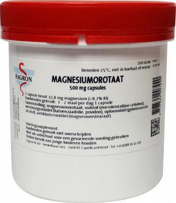Fagron Magnesium orotaat 500mg