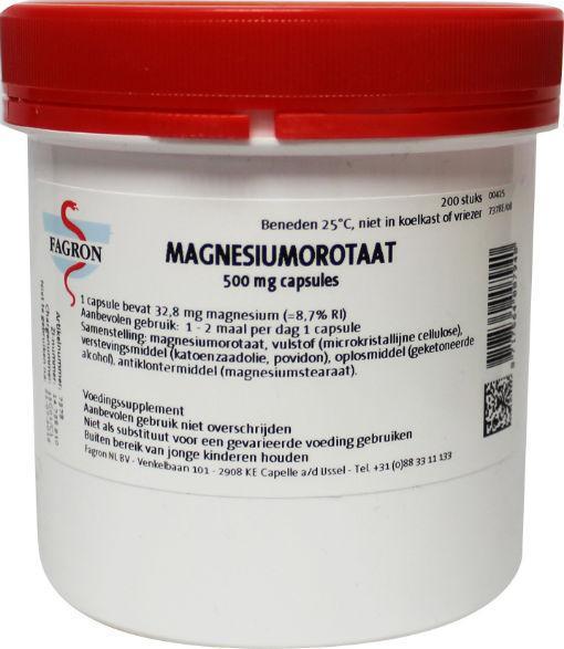 Magnesium orotaat 500mg