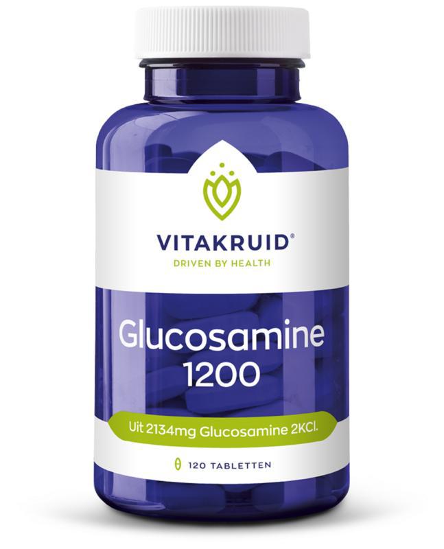 Vitakruid Glucosamine sulfaat 2 KCI 1200mg
