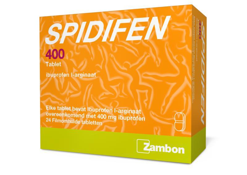 Ibuprofen l-arginaat 400mg
