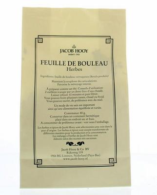 Jacob Hooy Berkenblad (geel zakje)