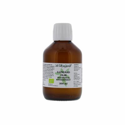 Cruydhof Lijnzaadolie koudgeperst bio