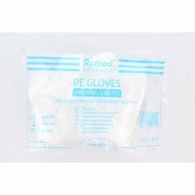 Romed Polyester handschoen ruw