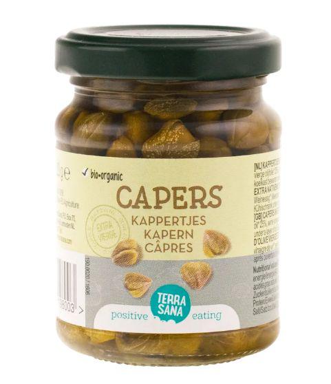 Siciliaanse kappertjes in olijfolie bio