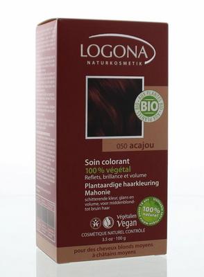 Logona haarverf mahagoni 100 g